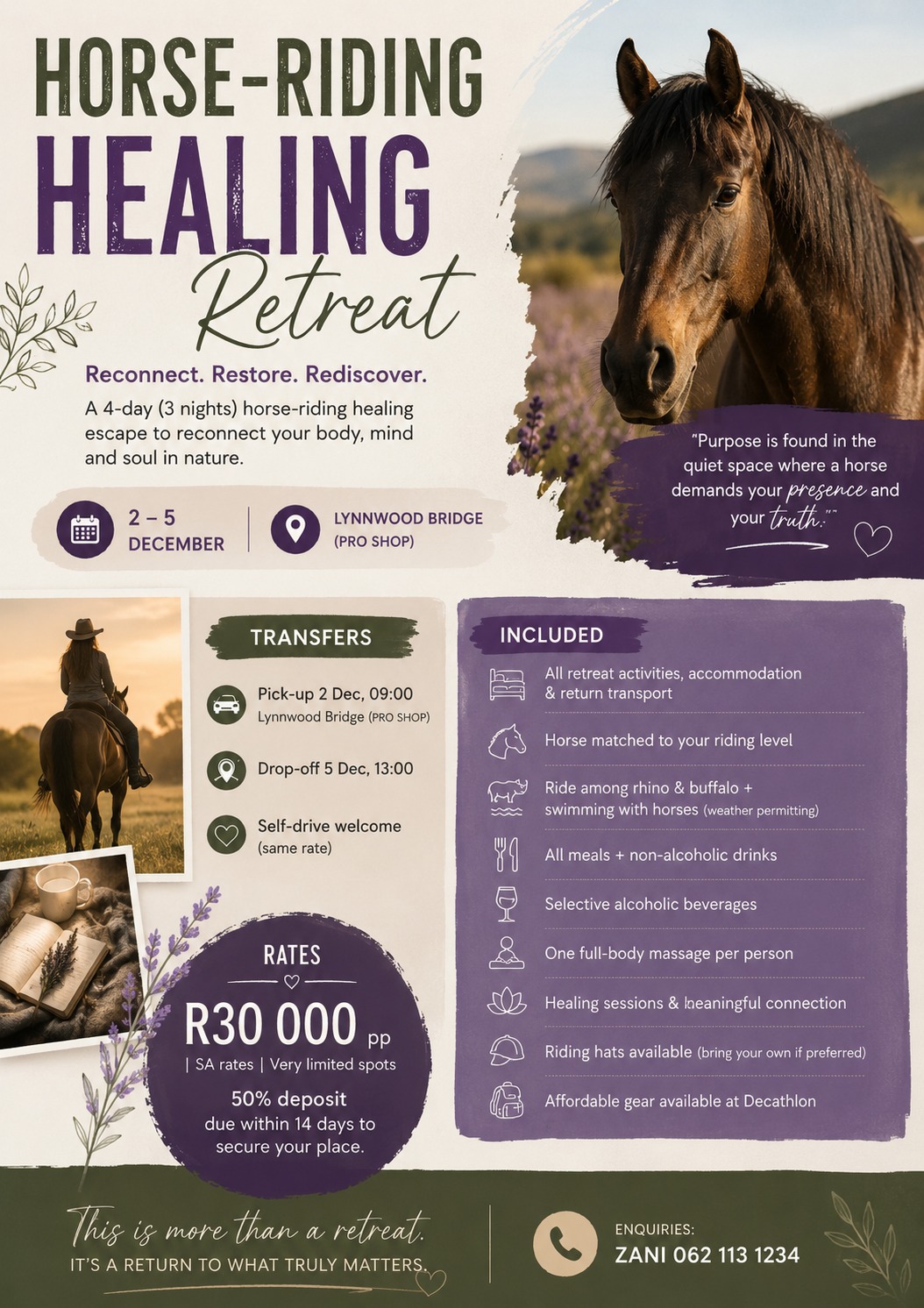 Find Your Purpose – A Luxurious Space for Answers & Direction
